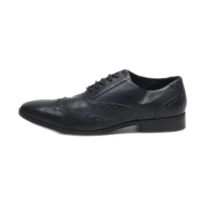 Aston Grey Elliot Shoe Formal Lace Ups Leather Black Colour For Men