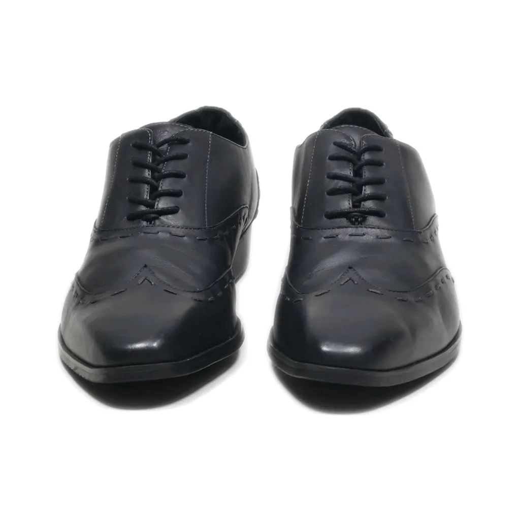 Aston Grey Elliot Shoe Formal Lace Ups Leather Black Colour For Men
