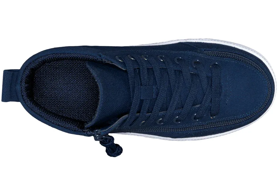 Billy Classic DIR | Navy Toddler High Top Sneakers (Wide)
