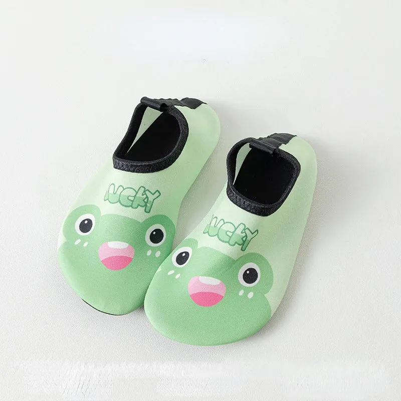 Child Beach Shoes Baby Soft Floor Indoor Slipper Snorkeling Swim Socks Boys Girls Anti-Slip Home Barefoot Kids Slippers Sneakers