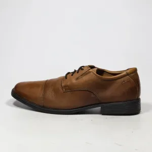 Clarks Collection Formal Lace Ups Leather Brown Colour For Men