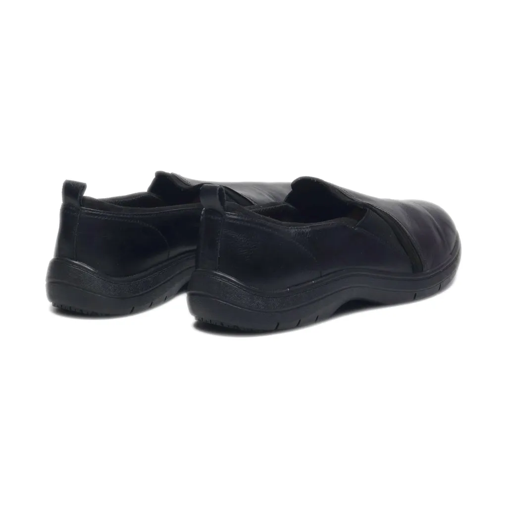 Dr. Scholl'S Formal Slip Ons Leather Black Colour For Men