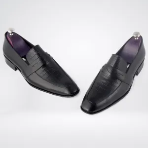 Formal shoes / 100% genuine leather -black -8153