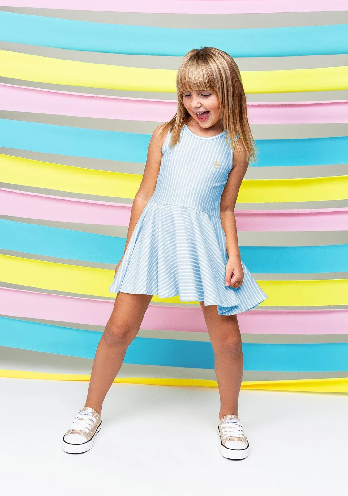 Girl's Platium Glows in the Dark Sneakers