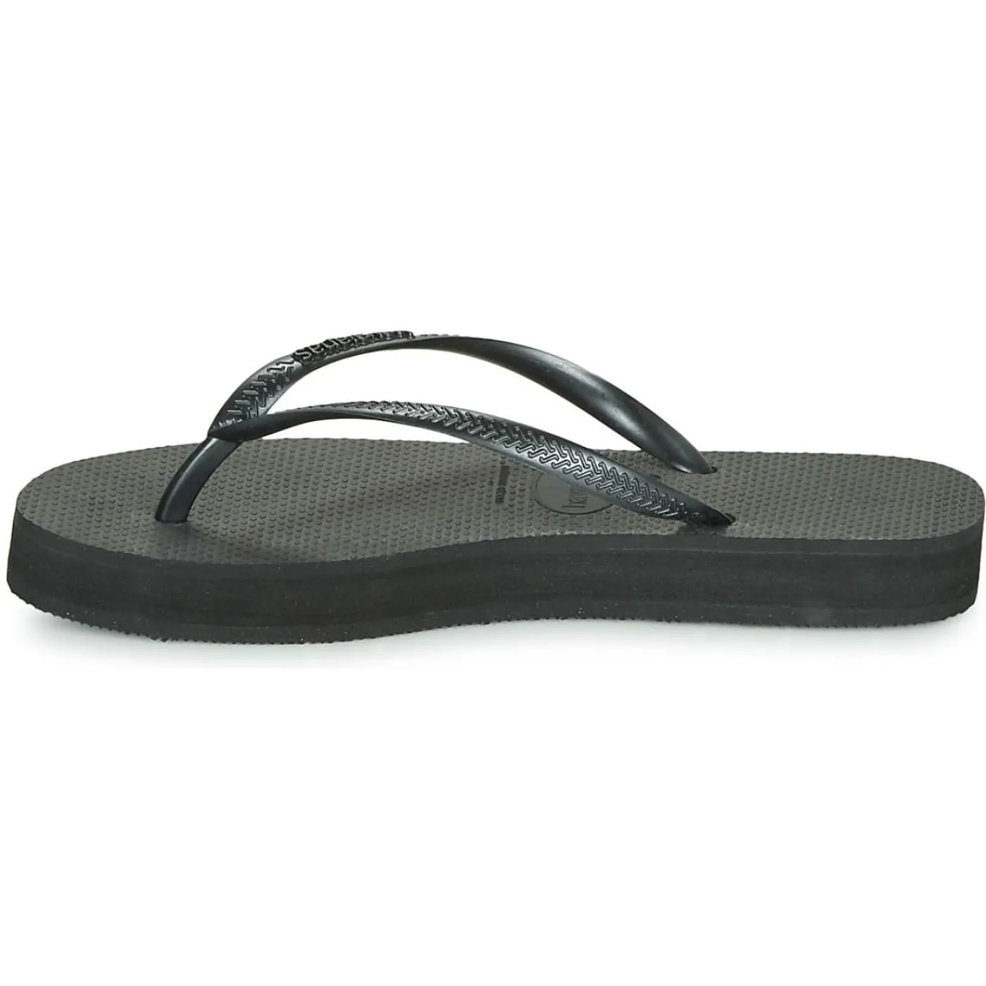 Havaianas Slim Flatform Black Womens Flip Flops