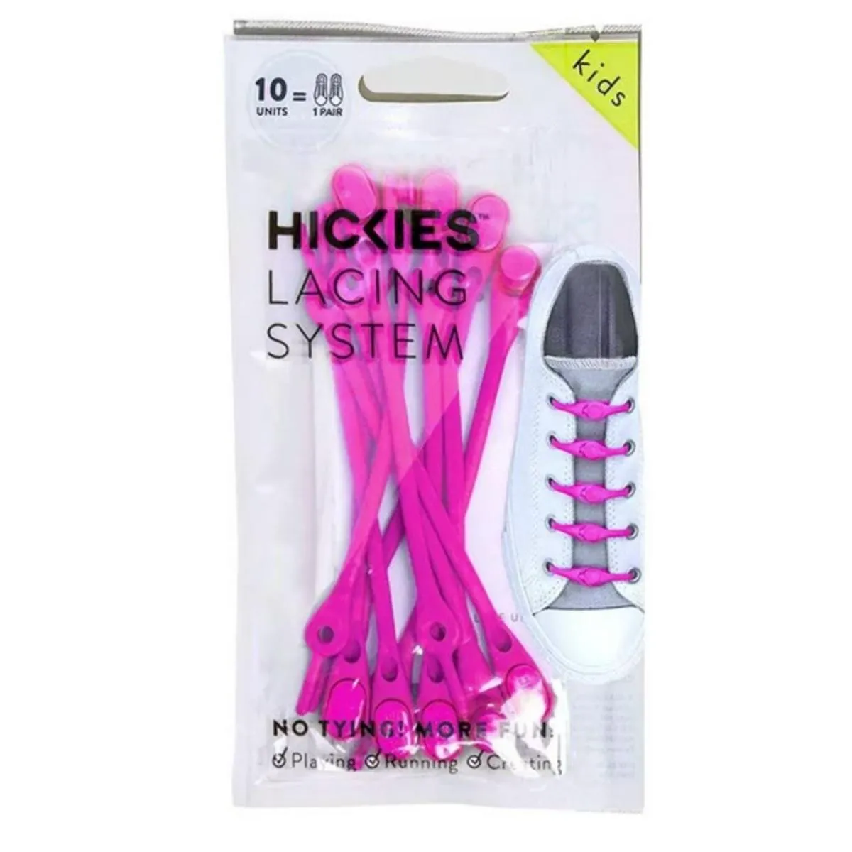 Hickies Girls 10 Units Metallic Shoe Lacing Kit