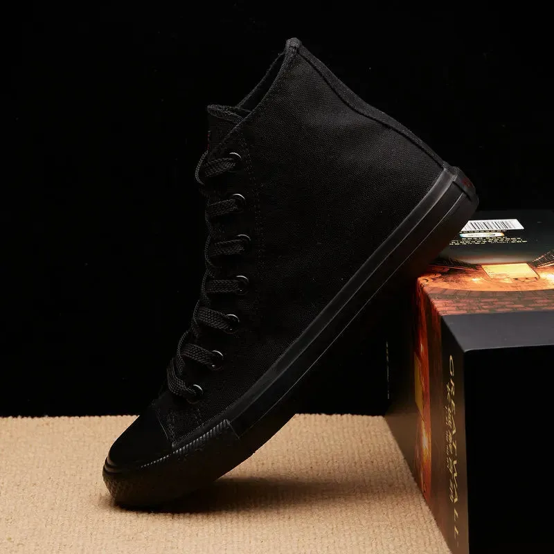 Men Sneaker for Summer- Canvas Lace-Up Shoes