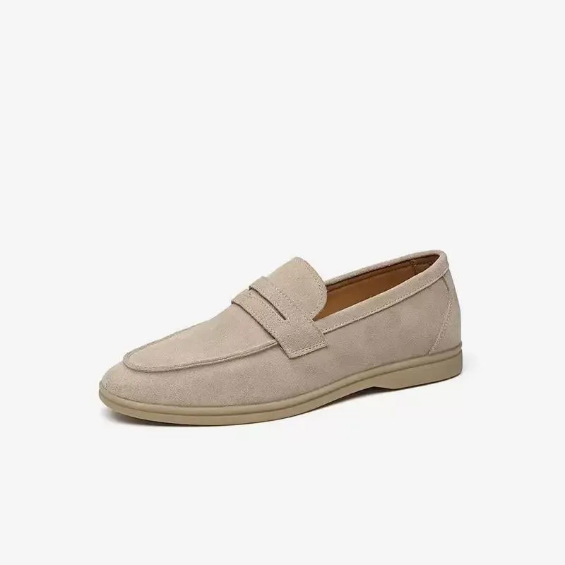 Micro Suede Slip On Upper Loafer