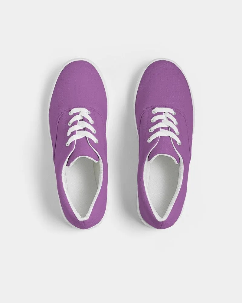 Midtone Purple Canvas Sneakers | Women's | C40M80Y0K0