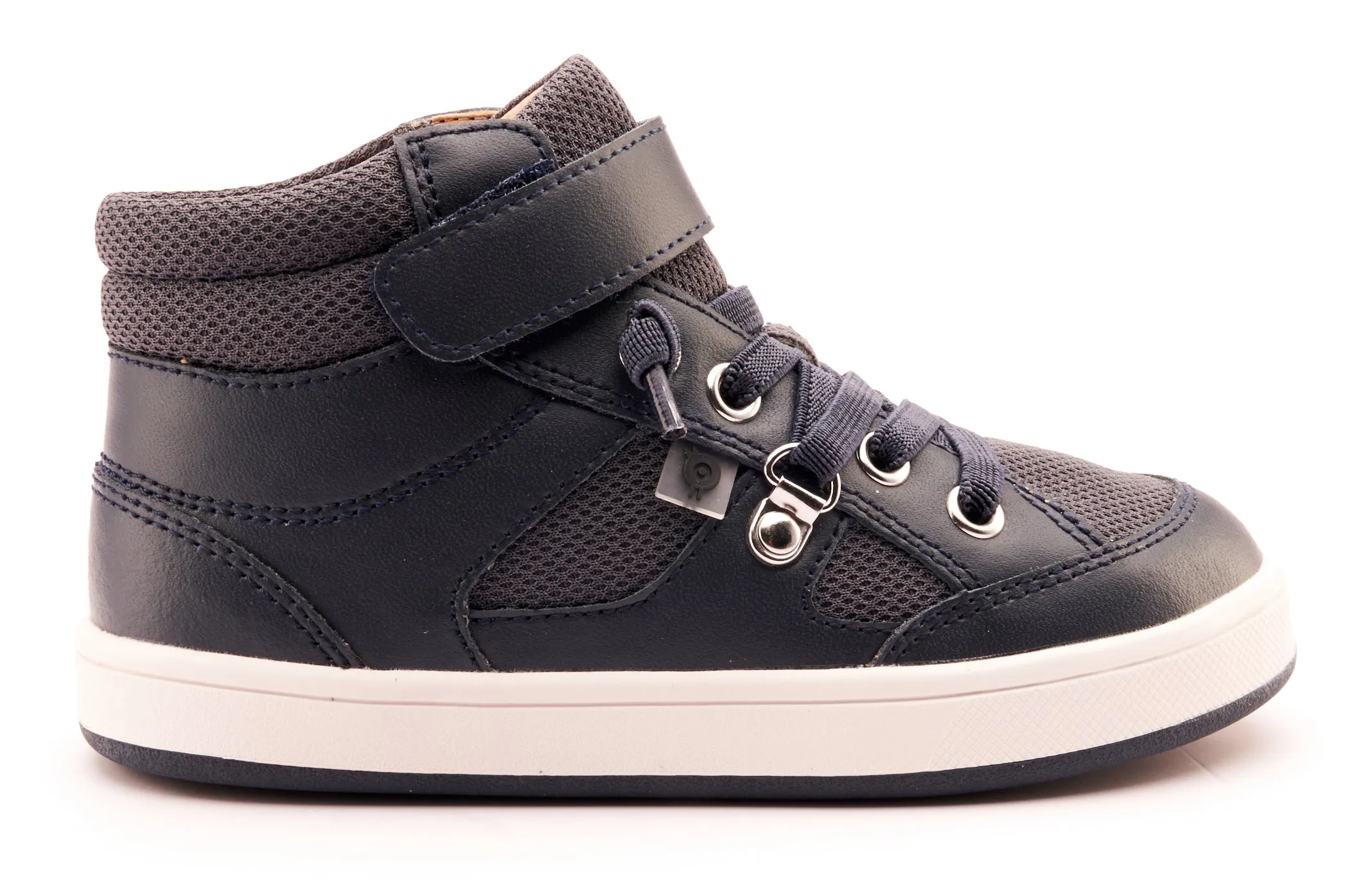 Old Soles Boy's and Girl's 1001 Work Kicks Casual Shoes - Navy / Navy Mesh / White Navy Sole