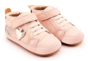 Old Soles Girl's 0072RT Harper Casual Shoes - Powder Pink / Gold / Glam Gold