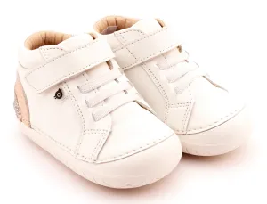 Old Soles Girl's 4091 Rainbow Champster Casual Shoes - Snow / Copper