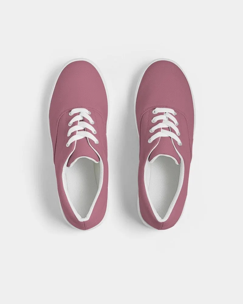 Shaded Pastel Pink Canvas Sneakers | Women's | C0M60Y15K30