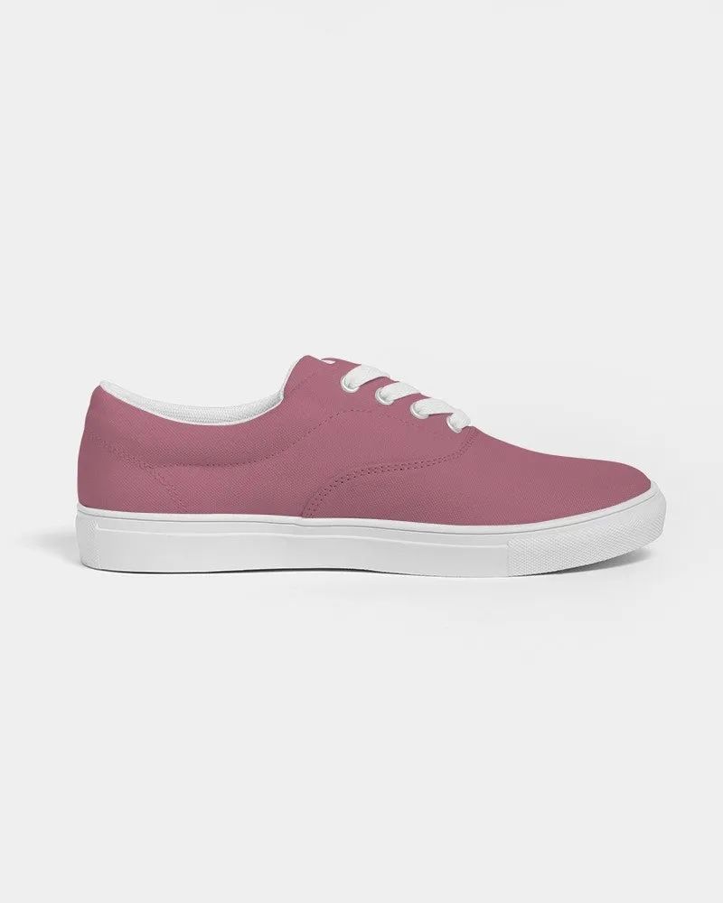 Shaded Pastel Pink Canvas Sneakers | Women's | C0M60Y15K30